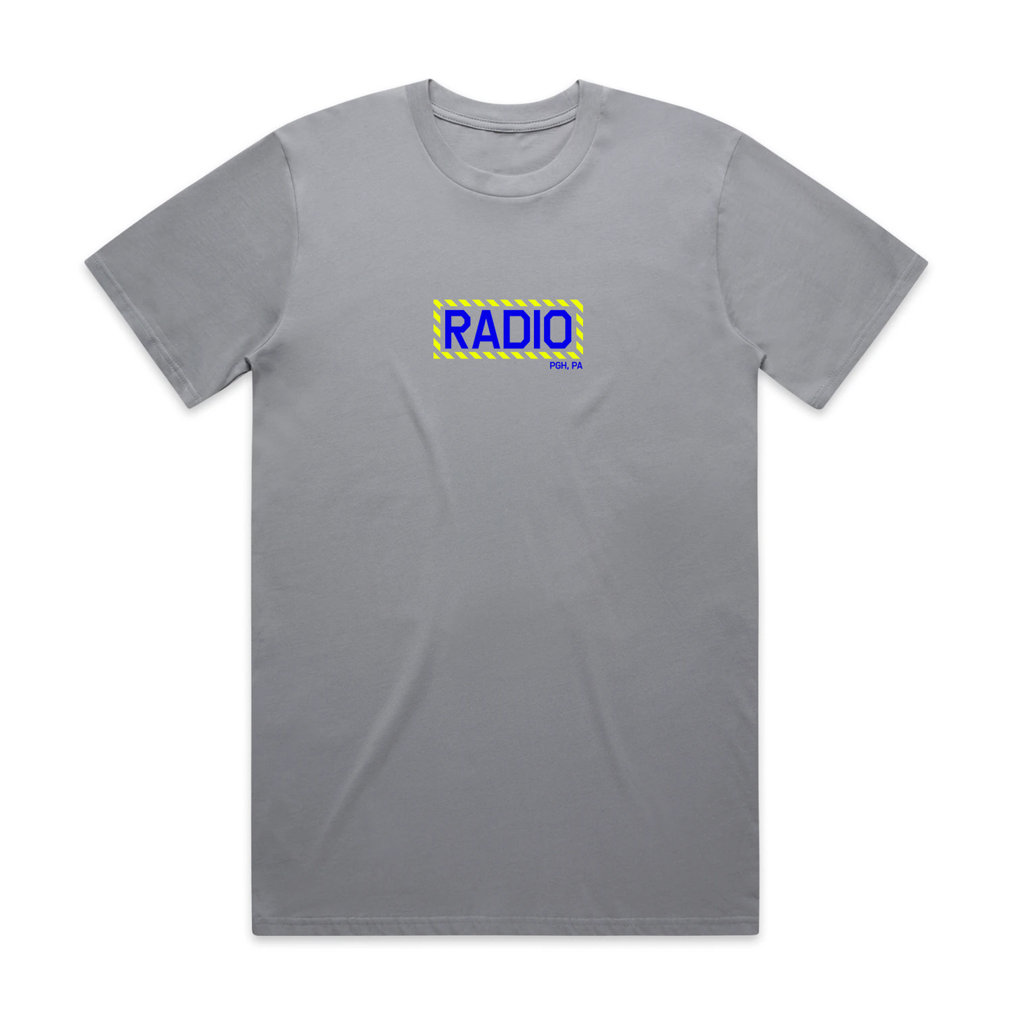 Radio - Caution Storm Grey Tshirt