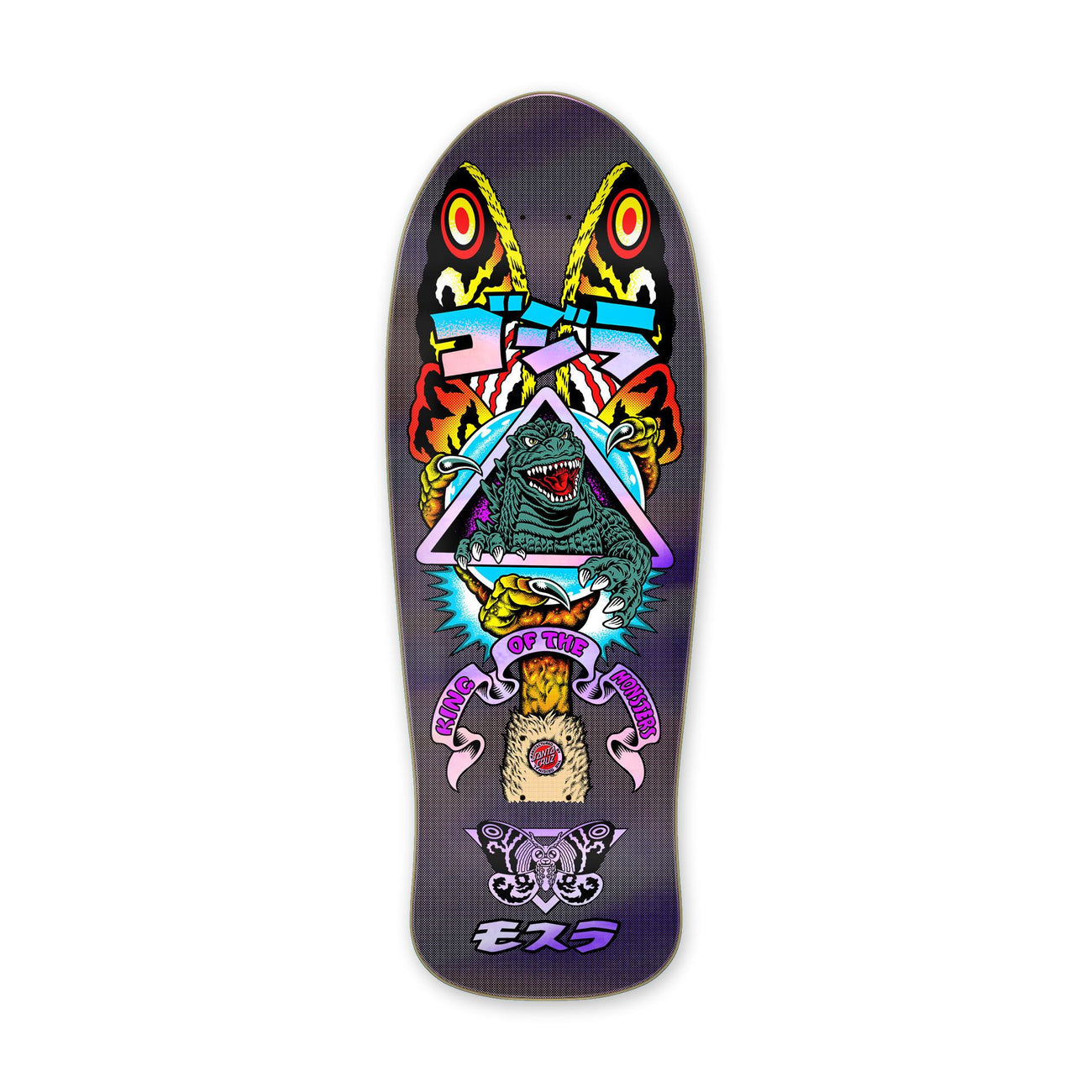 Santa Cruz X Godzilla - Mothra Natas 10.538" Deck