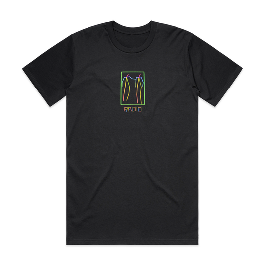 Radio - Machine Vision Black Tshirt