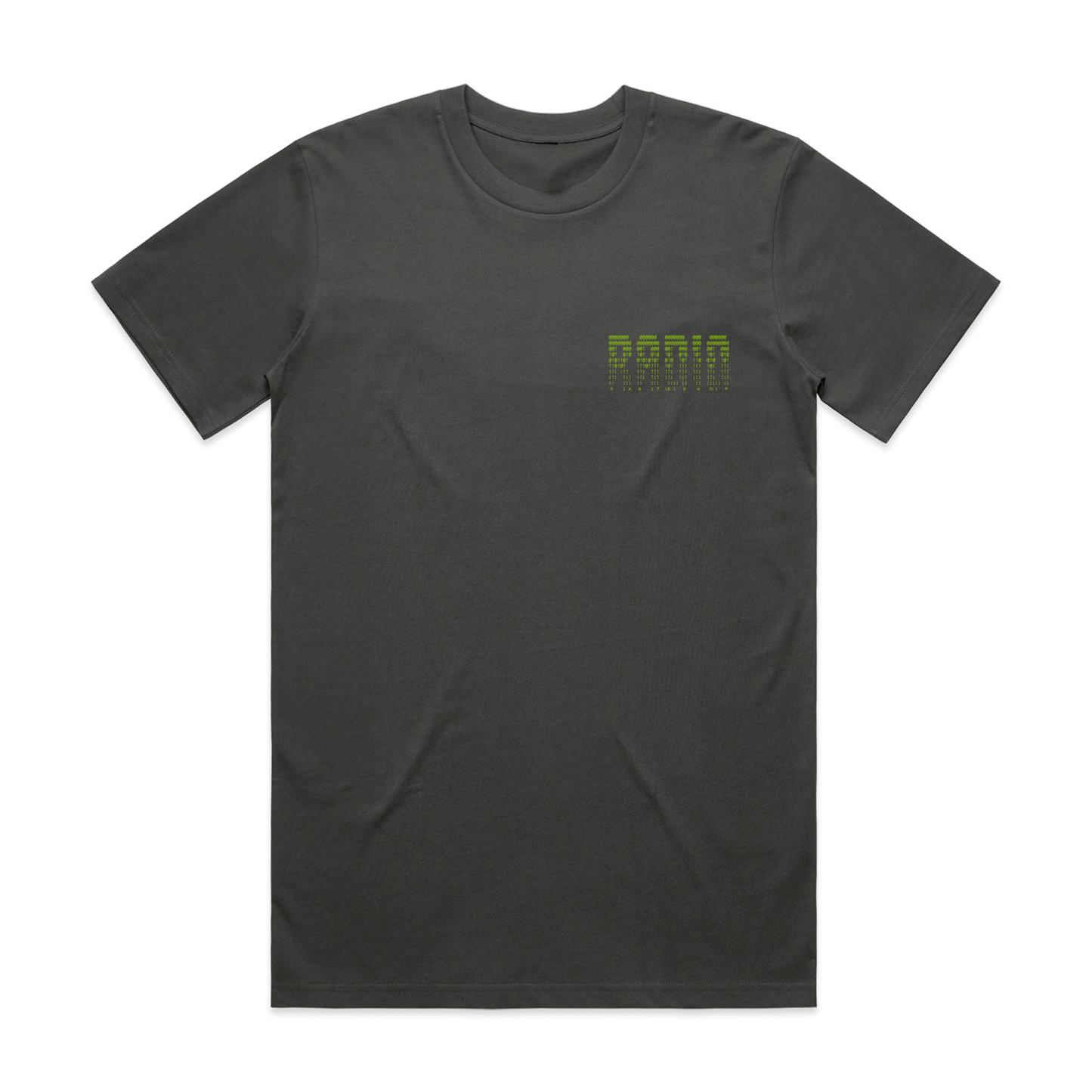 Radio - Poison Charcoal/Lime Tshirt