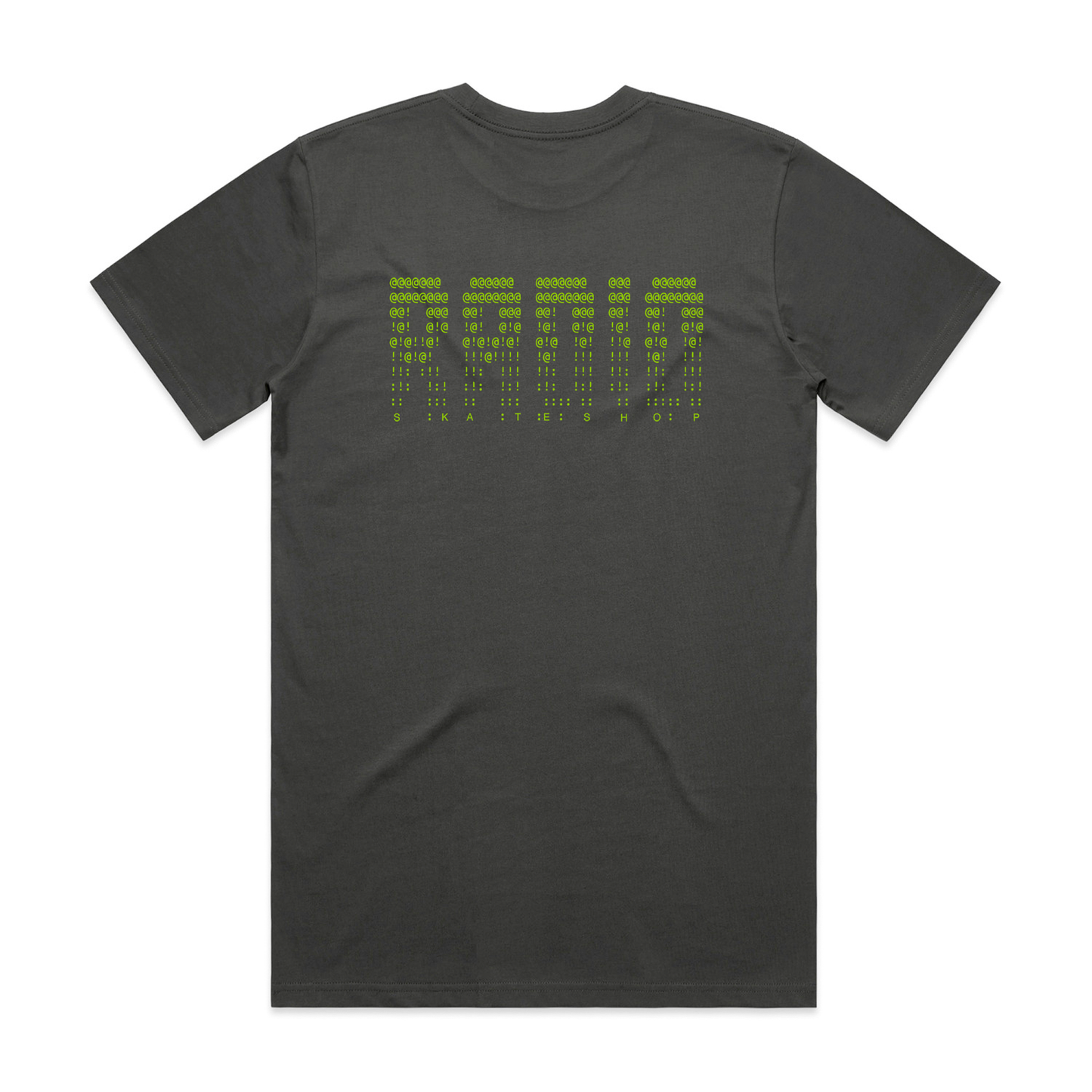 Radio - Poison Charcoal/Lime Tshirt