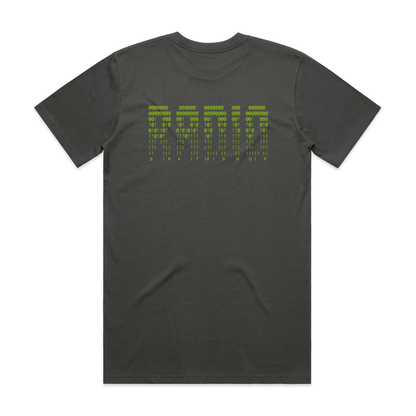 Radio - Poison Charcoal/Lime Tshirt
