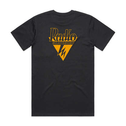 Radio - RKO Black/Gold Pocket Tshirt