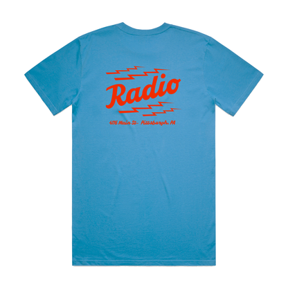 Radio - Wavez Blue/Red Tshirt