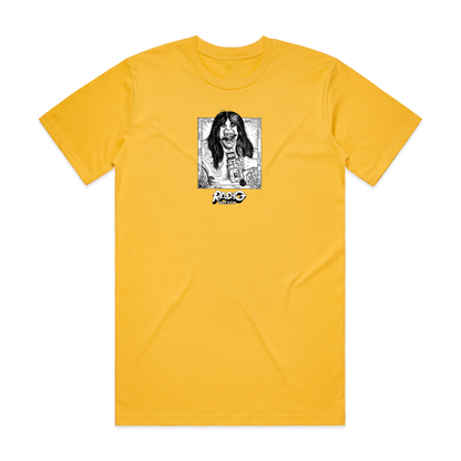 Radio - Prince of Darkness Yellow Tshirt