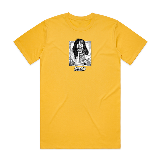 Radio - Prince of Darkness Yellow Tshirt